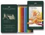 Faber-Castell Faber-Castell Polychromos színesek pléhdobozban, 12 szín (4005401100126)