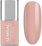 Semilac One Step 3in1 Glossy géles körömlakk árnyalat 450 Light Peach 7 ml