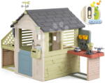 Smoby Căsuță de joacă pentru roluri Jolie Playhouse Life Smoby Extensibilă cu 3 ferestre și 2 jaluzele cu filtru UV, de la 24 luni (SM810312-AD) Casuta pentru copii