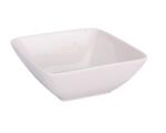 Siaki Collection téglalap alakú tál, porcelán, 15.5x15.3x6 cm, fehér (KO-Q81000140)