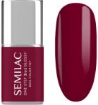 Semilac One Step 3in1 Glossy géles körömlakk árnyalat 570 Dark Raspberry 7 ml