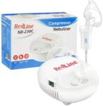 RedLine Aparat Aerosoli cu Compresor Redline NB-230C Ultra Masca pentru Copii Bebelusi si Adulti Kit Ultra cu Furtun de 6M Alb (NB230ultra)