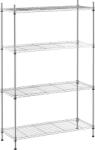 Royal Catering Fémpolc - 35 x 90 x 137 cm - 120 kg - króm (RCMR-1370P19)