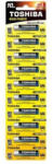  Toshiba High Power alkáli mikro 10db/lev (TO-HP-AAA-S10)