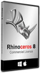 Rhino3d Licenta Rhino 8 Comerciala Permanenta , 1 Utilizator Windows macOS (7600000217632)