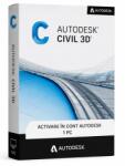 Autodesk Civil 3D , Licenta pentru 1 Utilizator , Valabilitate 3 ani (N002-5876-9118)