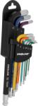 PROLINE Set Chei Negative Sferice Lungi Cr-va S2 1.5-10mm - 9p (48313) Cheie imbus