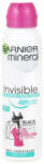 Garnier Mineral Deo Spray 150 ml Invisible Black& amp; White Clean Fresh