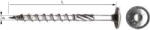 MK Suruburi Cu Cap Torx Torbante T30 6x160mm, 100/set (mk-ucsp06160) - global-tools