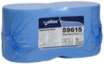 Celtex Superblue Food ipari törlő cellulóz, kék, 3 réteg, 150m, 500 lap, 26, 5x30cm, 2 tekercs/zsugor (59615) - pepita