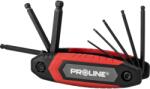 PROLINE Set Chei Negative Sferice Cu Maner Cr-va 1.5-8mm - 8p (48363) Cheie imbus