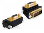Delock DL65261 VGA anya -& gt; DVI 24+5 pines apa 270°-ban elforgatott adapter