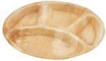 Judge 6 rekeszes tálaló készlet, Judge Pure Leaf, pálmalevél, 30 cm, barna (HO-JANL132)