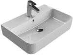 CeraStyle HERA - PULTRA ültethető - BTW - falig érő - porcelán mosdó - 60 x 42 cm