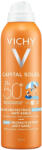 Vichy Capital Soleil Spray pentru copii împotriva lipirii nisipului, SPF50+, 200 ml (558037)