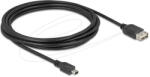 Delock USB 2.0 kábel USB Type Mini-B apa - EASY USB Type-A anya 3 m (81526) - pepita