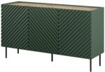  3D2SZ ONDA chest of drawers 150x45xH85 green Comoda