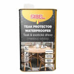  Faápoló impregnáló, Protector Teak, 1 l, mézszínű, vízbázisú, UV-védelmet biztosít, egzotikus fához, időjárásálló védelemhez (2NAZ0290)