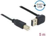 Delock Kábel EASY-USB 2.0-s A típusú csatlakozódugó, ívelt felfelé / lefelé & gt; USB 2.0-s B-típusú csa (83542)