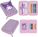 Cerda Neceser cu accesorii Cerda Hello Kitty - Kuromi, 2 fermoare (2700002303) Penar