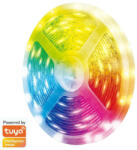 LogiLink Wi-Fi smart RGB+W-LED szalag, öntapadó, Tuya kompatibilis, 5 m