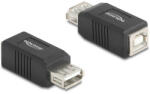 Delock USB 2.0 adapter A-típusú USB anya B-típusú USB anya (67203) - pepita