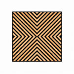 Leziter Akusztikus falpanel Deco IV bambusz hatású 60x60x1, 8 cm (J01TF01-BAM) - homelux