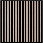 Leziter Akusztikus falpanel Deco II olajos tölgy hatású 60x60x1, 8 cm (J01TF15-OAK)
