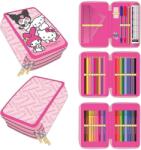 Cerda Penar echipat Cerda Hello Kitty - 3 compartimente cu fermoar (2700002302) Penar
