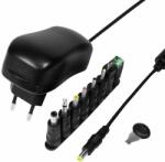 LogiLink PA0167 Universal power supply 3-12V 12W Fekete (PA0167)