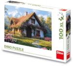 Dino Пъзел Хижа в долината 100 xl части (343603)