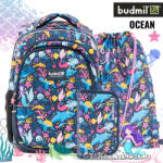 budmil sellős iskolatáska, hátizsák SZETT - Ocean (5996408921816SZ)
