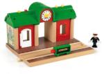 BRIO Влакова станция със звуци и светлини (33578)