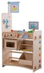 HABA Creative Play 3в1 Дървена кухня, магазин и работилница (2011830001)