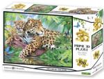 Prime 3D puzzle - Ягуари при басейна 100 бр (46pr-10527)