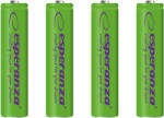 Esperanza EZA102G Ni-MH AAA 1000mAh zöld akku elem (4db) (EZA102G)