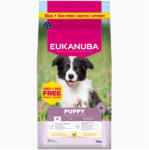 EUKANUBA 18kg Eukanuba Premium Nutrition Puppy Medium Breed csirke száraz kutyatáp - 15 + 3 kg ingyen!