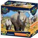 Prime 3D puzzle - ges Носорог 100 части (46pr-13968)