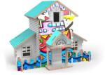 Wiky kreativita 3d пъзел дървена къщичка с цветове (050878)