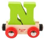 Bigjigs Rail Вагонче дървена влакова линия - Буква N (BR114)