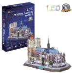  3D пъзел Notre Dame de Paris / LED - 149 части (17C-L173)