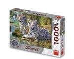 Dino Пъзел Бели тигри 1000 части тайна колекция (533264)