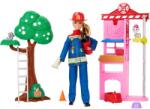 Mattel Barbie Пожарна станция с кукла (25HRG55)