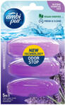 Ambi Pur wc gél utántöltő 3x55 ml laven & amp; rose
