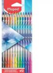 Maped Maped: Set de creioane colorate Arctic - triunghiulare (IMA831734)