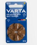 VARTA Hallókészülék Elem - 312-es - 6 db (24607101416)