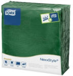 Tork szalvéta Nexxstyle Range Premium 38X39cm, 2 rétegű, SÖTÉTZÖLD, 50 lap/csg, 18csg/karton (478792) - pepita