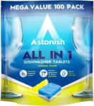 Astonish All in One Mosogatógép tabletta 100db-os citrom (JDJ4-1H55-AK50-UJ0R)