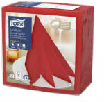 Tork szalvéta Linstyle, premium textilutánzatú, piros 39/1, 50db/csg, 12csg/karton (478854) - pepita