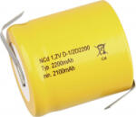 Mexcel Speciális akku 1/2 D NiCd 1.2 V 2200 mAh 1 db (150793) (150793)
